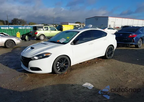 2016 Dodge Dart Gt Sport Blacktop z USA, uszkodzony, nr VIN 1C3CDFGB7GD823656